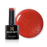 Bluesky Watermelon Lady bright burnt orange gel polish, UK version