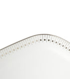 Christofle Malmaison Impériale Platinum cake dish 37cm - British product