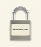 Balenciaga BB padlock charm in steel, made in Italy - British product