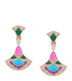 Bvlgari Divas Dream drop earrings rose gold (British brand)