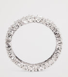 Suzanne Kalan princess eternity ring white gold diamonds (British brand)