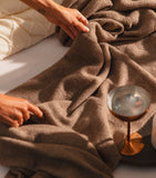 Hamam pure cashmere Eva throw 120x180cm, UK version