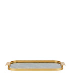 Kaymet Marble Ribbed Tray 40cm (British brand)
