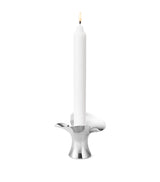 Harrods Taper Candle Holder with Floral-Inspired Design Approximately 7.5cm Height- Buy online at McGrocer