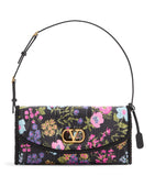 Valentino Garavani DeVain small moiré floral shoulder bag (British brand)