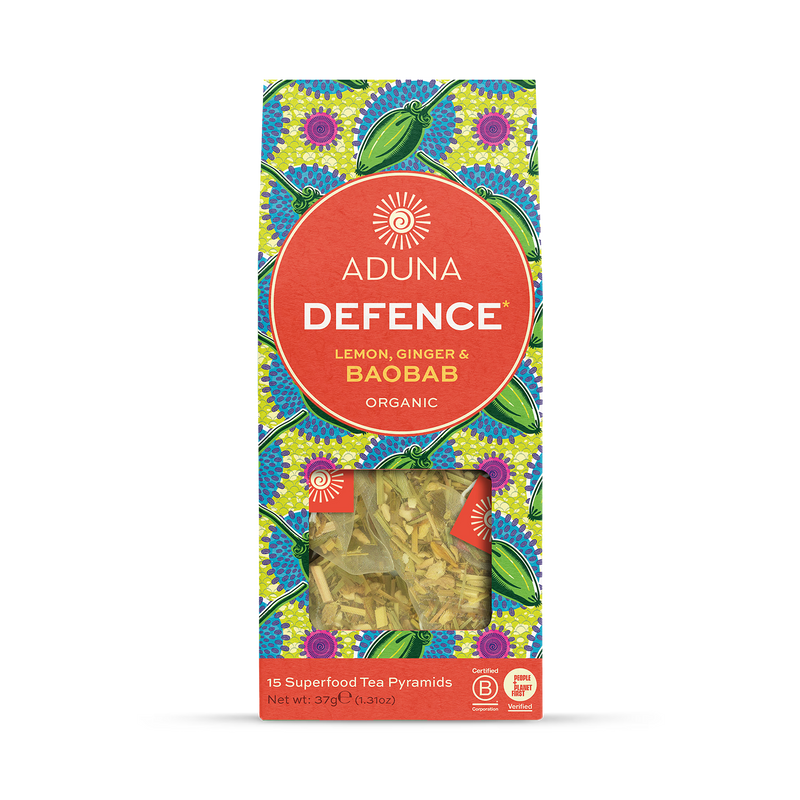 Aduna Baobab tea 15 tea bags, UK version