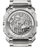 Bvlgari Octo Finissimo Stainless Steel Chronograph GMT Watch 43mm, imported from the UK