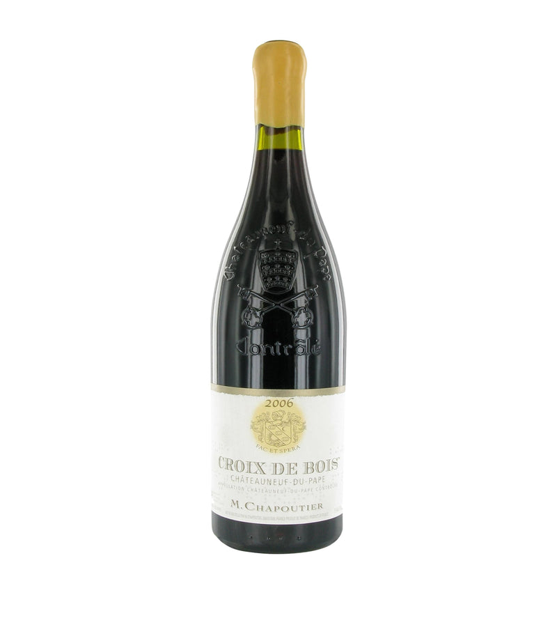 Chapoutier Châteauneuf-du-Pape Croix de Bois 2006 wine 75cl - British product