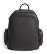 Harrods Emporio Armani Faux Leather Backpack- Buy online at McGrocer