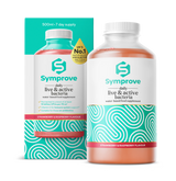 Holland & Barrett Symprove Daily Live & Active Bacteria Strawberry & Raspberry Flavour Water Based Food Supplement 500ml- Buy online at McGrocer