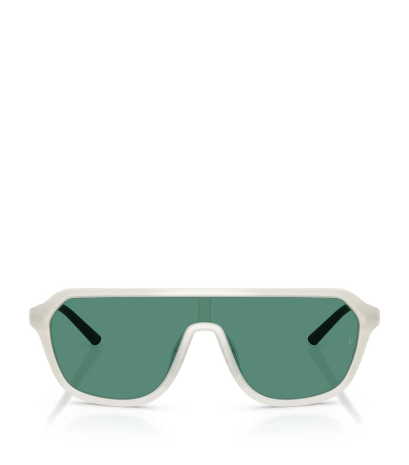 Oliver Peoples R-12 goggle sunglasses - British product