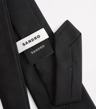 Sandro Paris silk tie monochromatic 8cm (British brand)