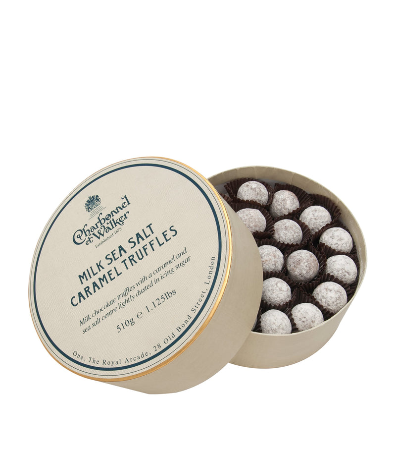 Charbonnel et Walker milk chocolate sea salt caramel truffles 510g - British product