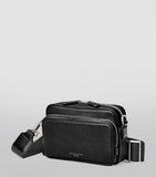 Aspinal of London Leather Reporter East West Messenger Bag, UK version