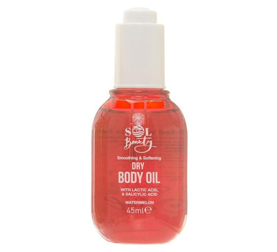 Superdrug Sol Beauty Dry Body Oil Watermelon Moisturiser 45ml- Buy online at McGrocer