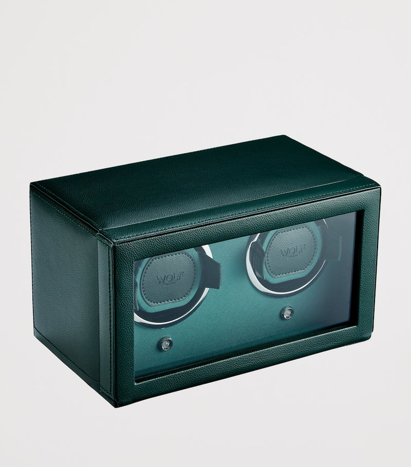 WOLF Cub Double Watch Winder with Cover - British product