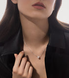 Messika Joy diamond necklace in white gold, imported from the UK