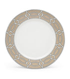 O.W. London set of 2 geometric print dessert plates 21cm, imported from the UK