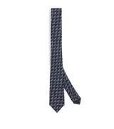 Harrods Giorgio Armani Silk Arrow Jacquard Tie- Buy online at McGrocer