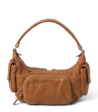Miu Miu nappa leather pocket shoulder bag - British product