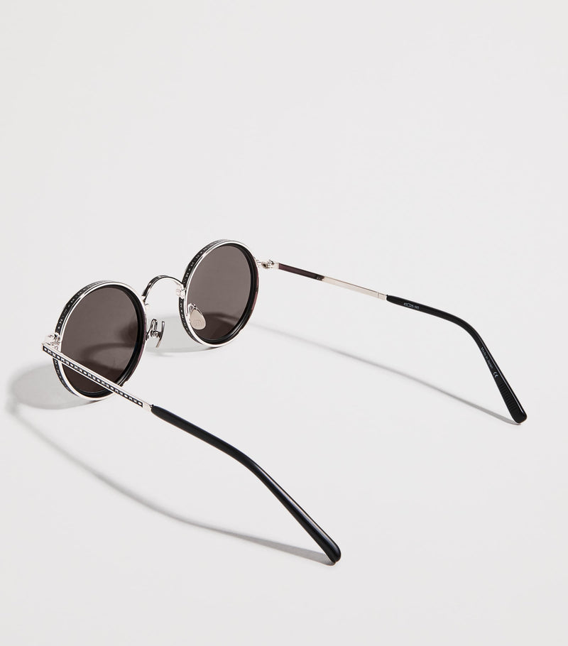 Matsuda M3100 round sunglasses handcrafted titanium, UK version