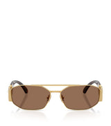 Harrods Versace VE2287 Rectangle Metal Sunglasses- Buy online at McGrocer