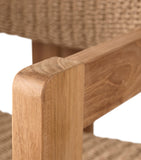 Eichholtz Teak Donato outdoor dining chair in Grade A teak (British brand)