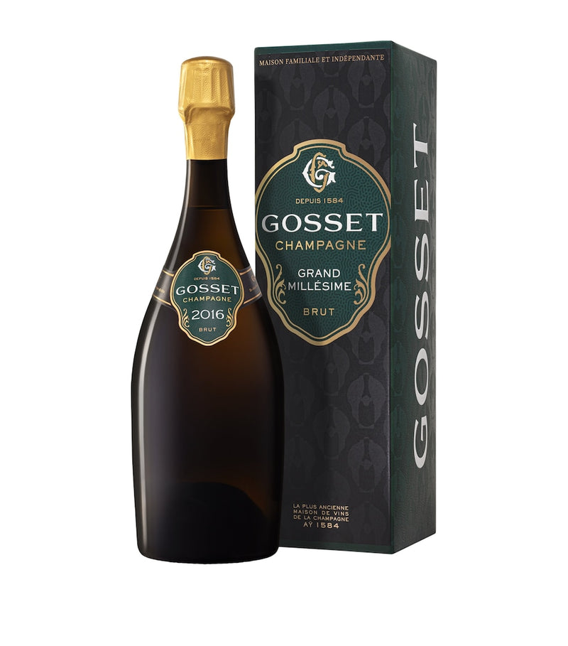 Gosset Grand Milésme Vintage 2016 Brut champagne 75cl, imported from the UK