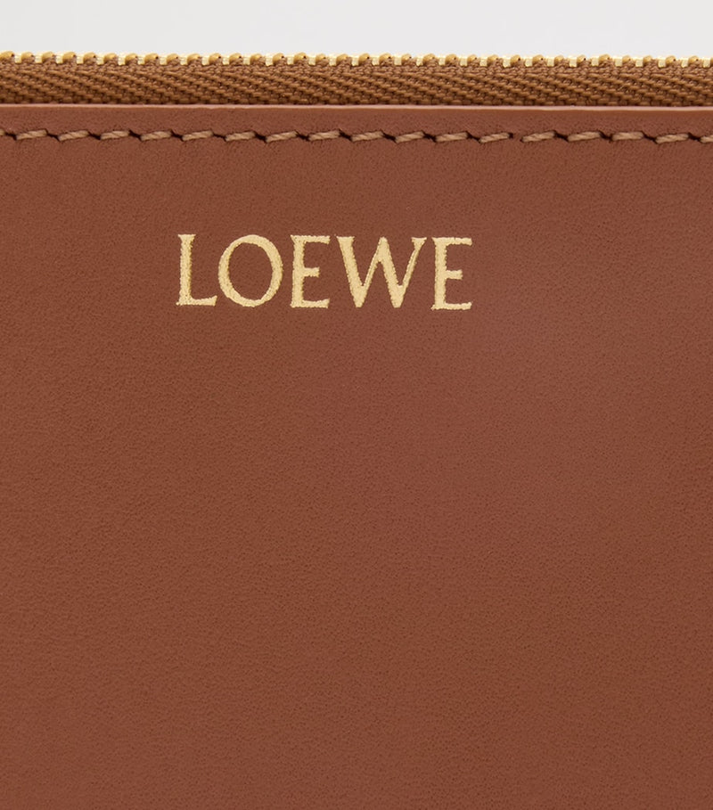 LOEWE Knot card holder in calfskin leather, imported from the UK