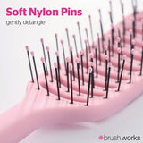 Brushworks slim vent hair brush, imported from the UK