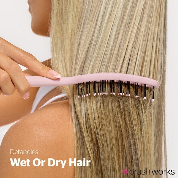 Brushworks slim vent hair brush, imported from the UK