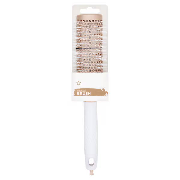 Superdrug Radial Gold Finish Hair Brush (British brand)