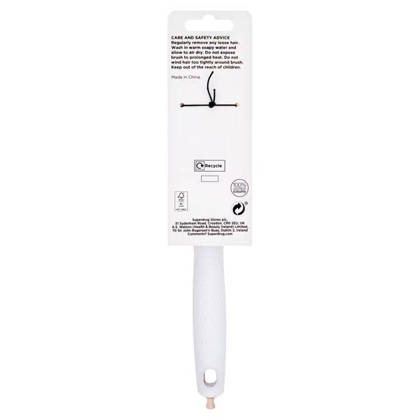 Superdrug Radial Gold Finish Hair Brush (British brand)