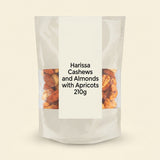 Holland & Barrett Holland & Barrett Harissa Cashews and Almonds with Apricots 210g- Buy online at McGrocer