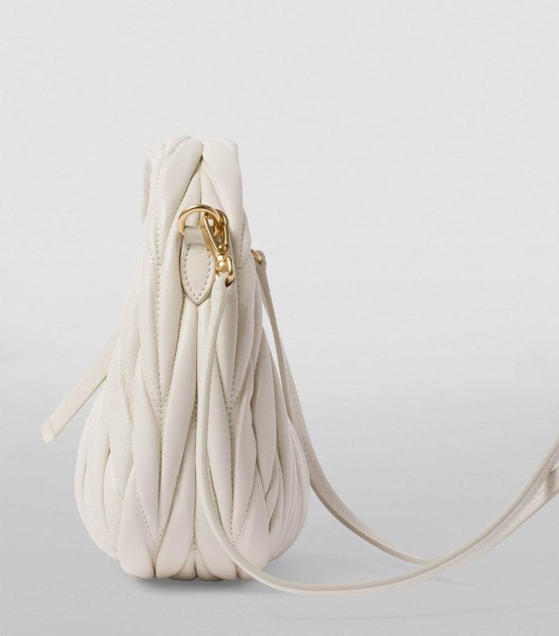Miu Miu Wander mini Nappa leather top-handle bag (British brand)