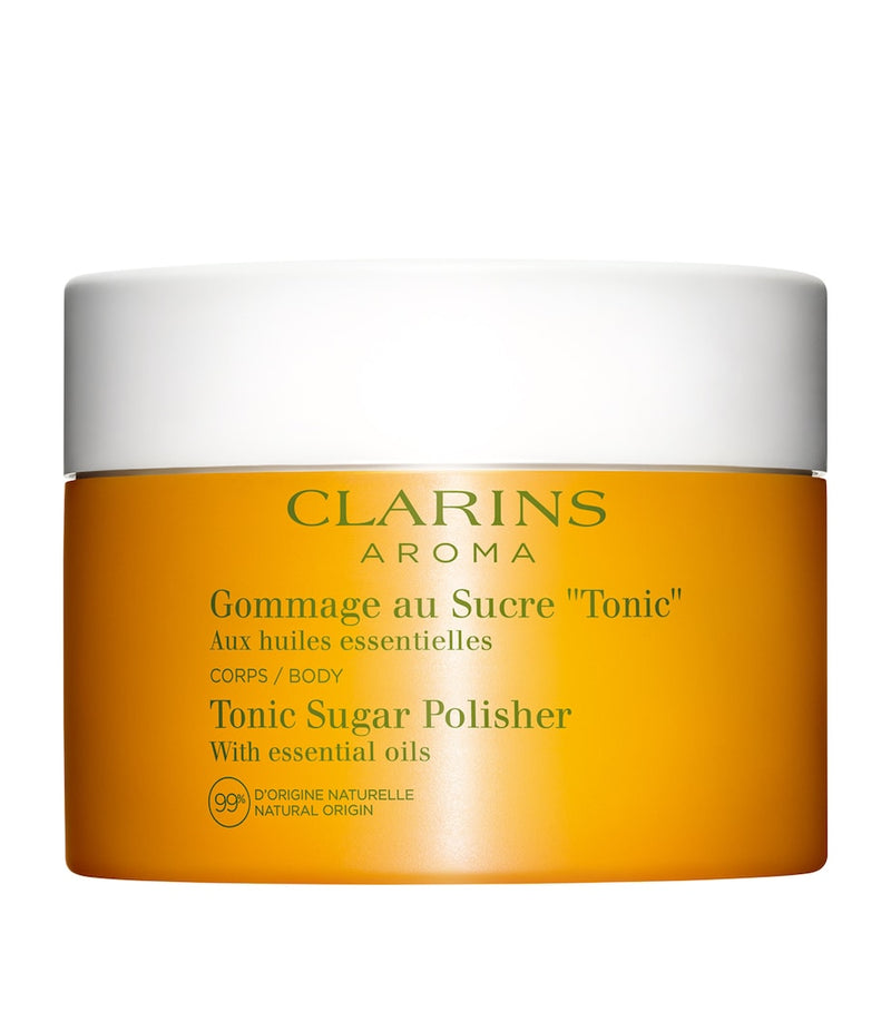 Clarins body scrub Tonic Sugar Polisher 250g (British brand)