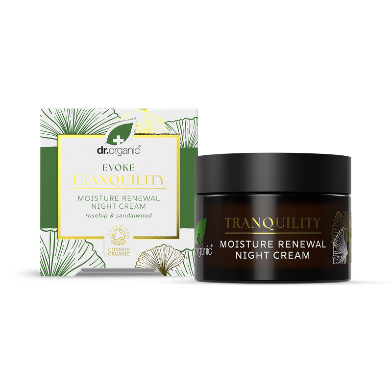 Dr Organic Evoke Tranquility Night Cream 50ml - British product