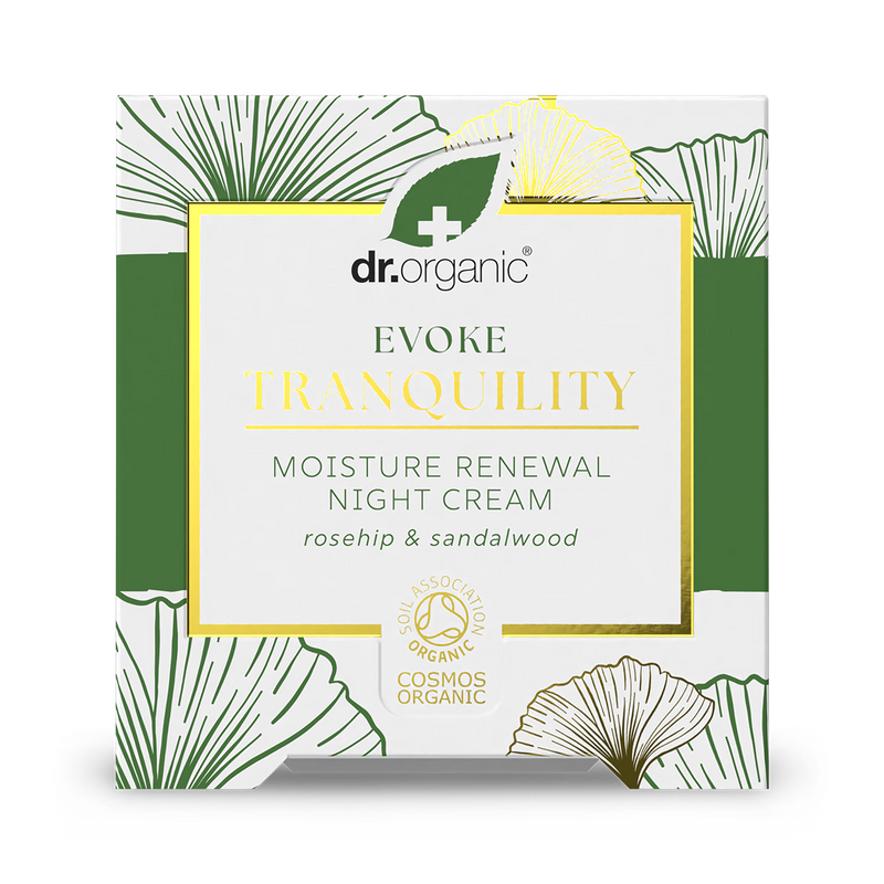 Dr Organic Evoke Tranquility Night Cream 50ml - British product