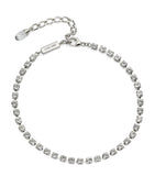 Jimmy Choo Saeda crystal anklet 24cm - British product