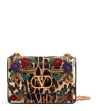 Valentino Garavani Vain shoulder bag pony-effect leather leopard print (British brand)