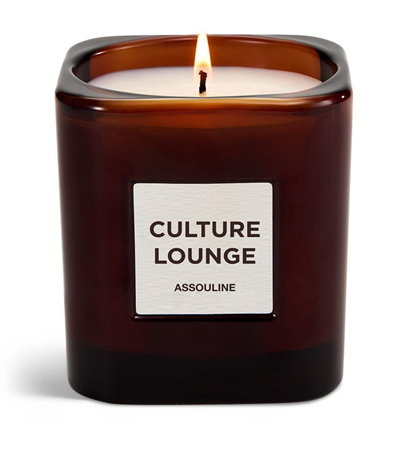 Assouline Culture Lounge candle 260g - British product