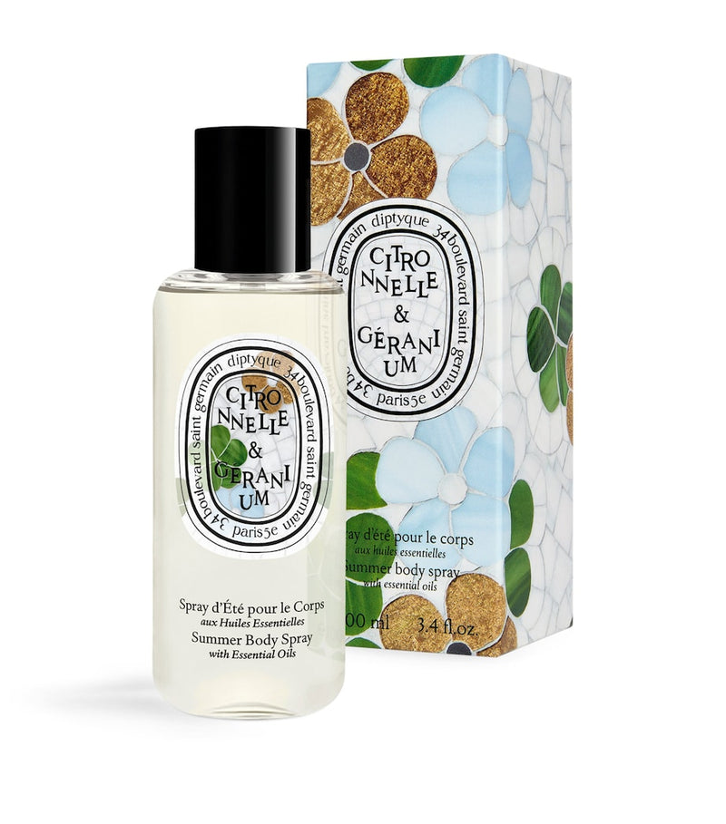 Diptyque body spray Limited Edition Citronelle & Geranium 100ml - British product