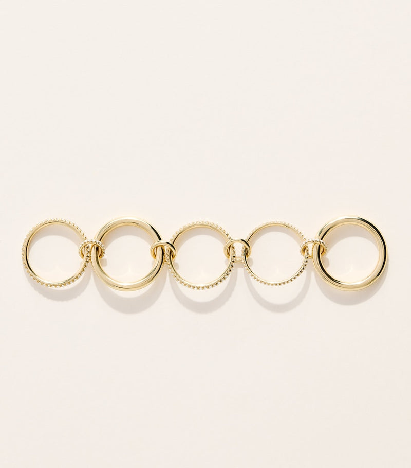 Spinelli Kilcollin yellow gold diamond Aquarius ring, UK version
