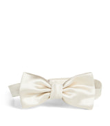 Harrods Brunello Cucinelli Kids Satin Bow Tie- Buy online at McGrocer