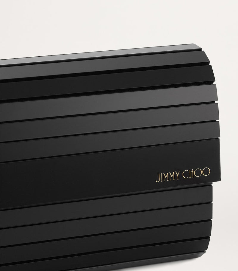 Jimmy Choo Sweetie clutch bag acrylic chain strap - British product