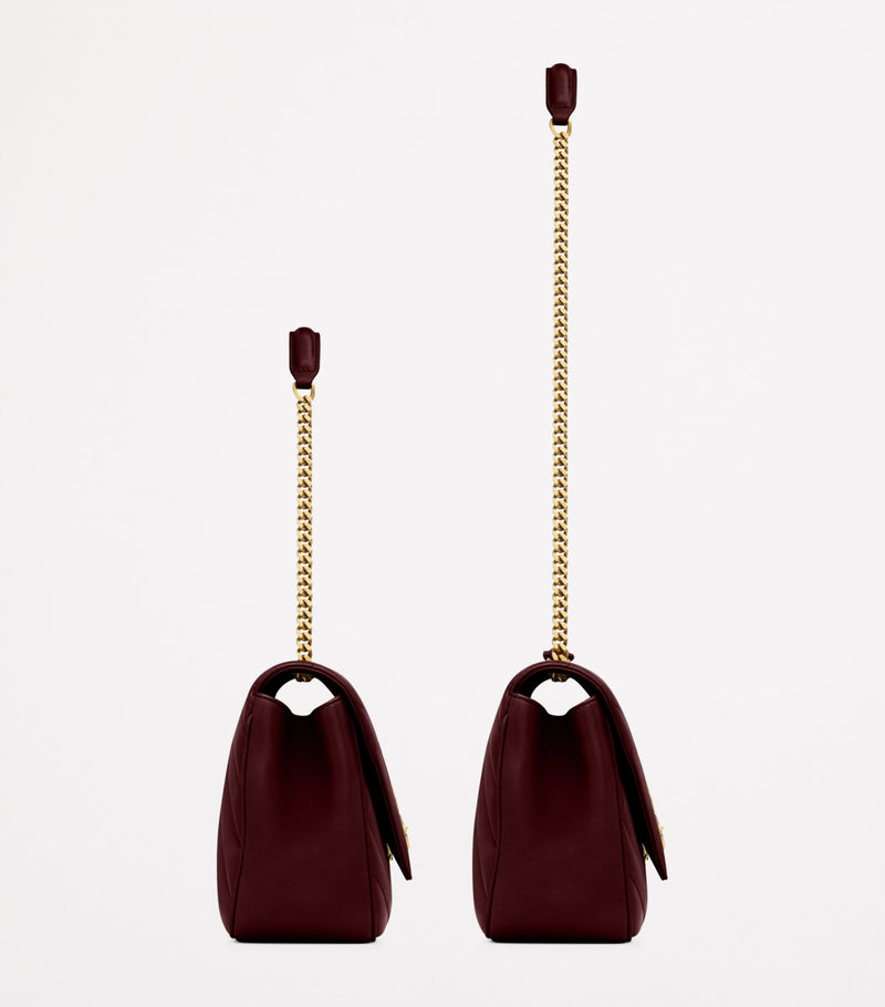 Saint Laurent Loulou shoulder bag matelassé leather, UK version