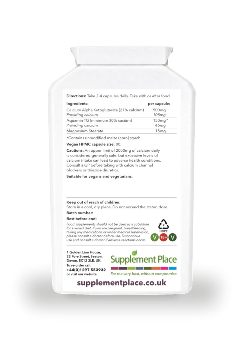 Supplement Place Calcium AKG 120 capsules, UK version