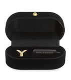 Moleskine gold-plated Y charm for notebooks, imported from the UK