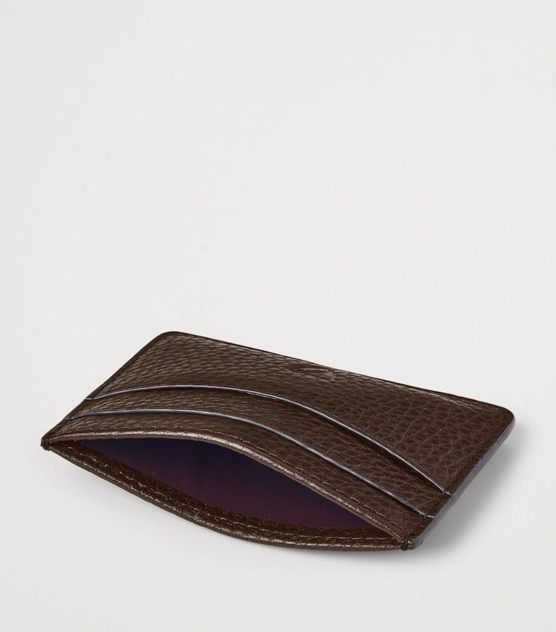 Aspinal of London leather logo card holder, imported from the UK