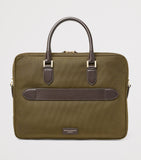 Aspinal of London nylon slim briefcase for laptop, UK version